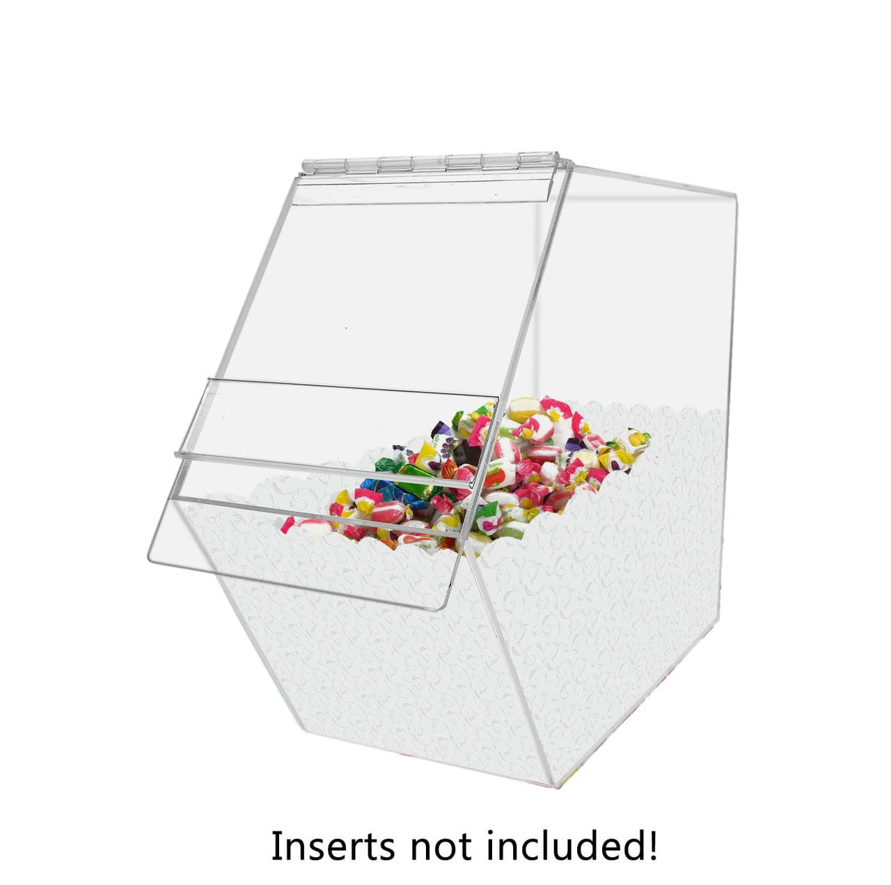 6" Bread Bin Pastry Storage Clear Acrylic