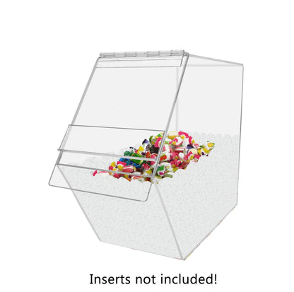 6" Bread Bin Pastry Storage Clear Acrylic