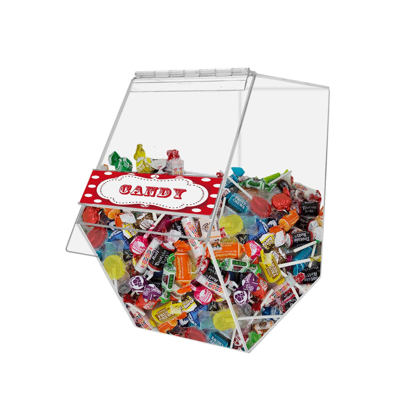 6" Bread Bin Pastry Storage Clear Acrylic