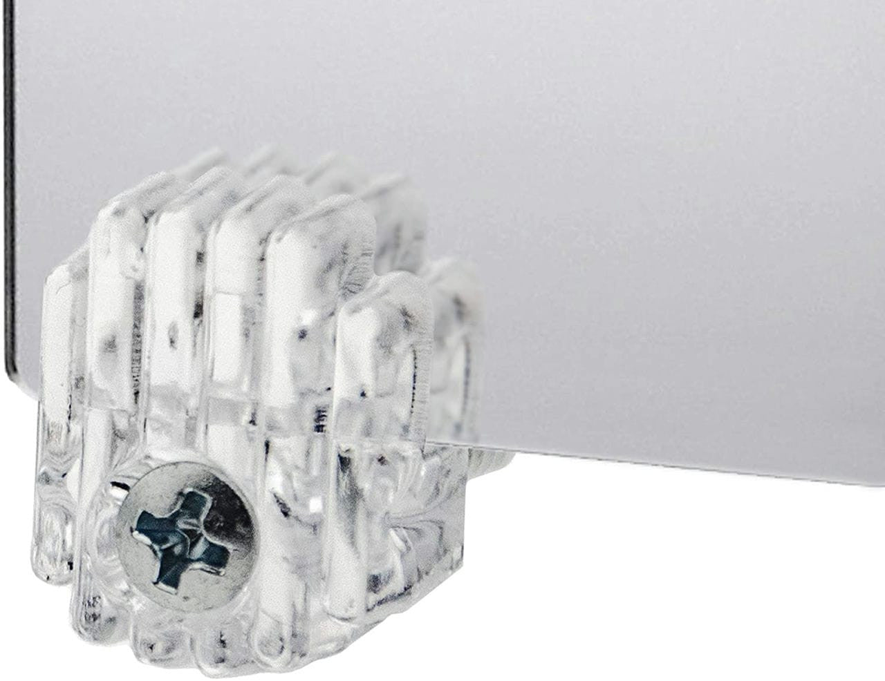 Acrylic Mirror Clips 4 Pack Hanging Hardware Accessories