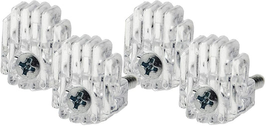Acrylic Mirror Clips 4 Pack Hanging Hardware Accessories