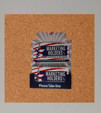 Bulletin Board Business Card Display for Event Pack of 10