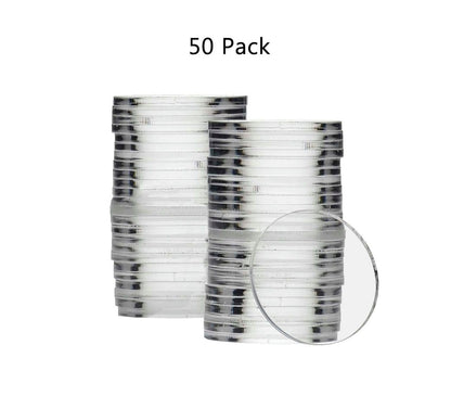 Blank Discs 1.5" Clear Acrylic Circle Craft Supplies .220" Thick