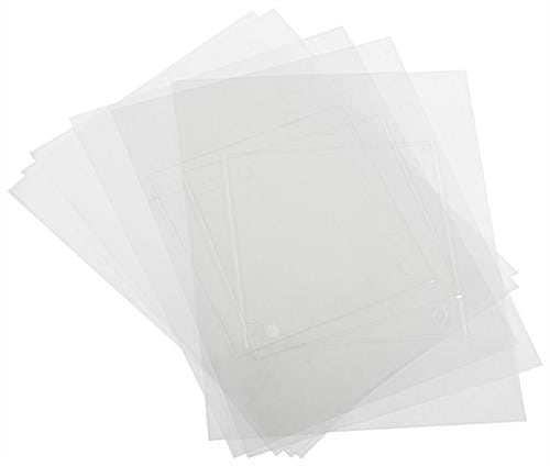 Frosted Film for Standoff Sign Kits