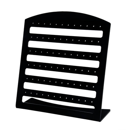 7"H Dangle Earring Display Showcase Acrylic Stand Black 36 Pair