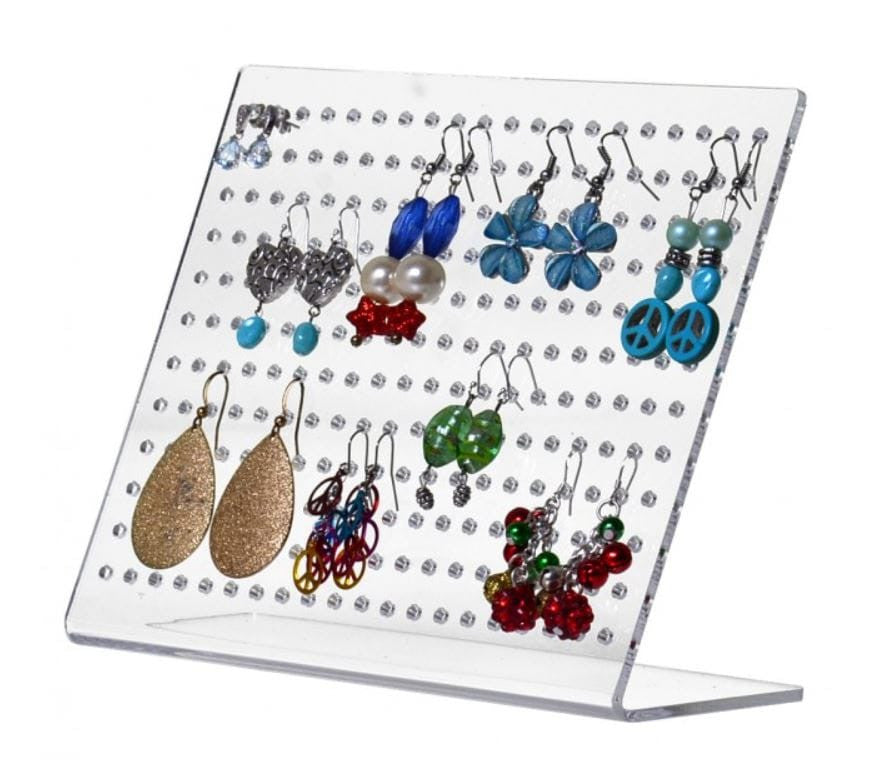 Earring Holder 6"H Display Stand Slant Back Jewelry 240 Holes