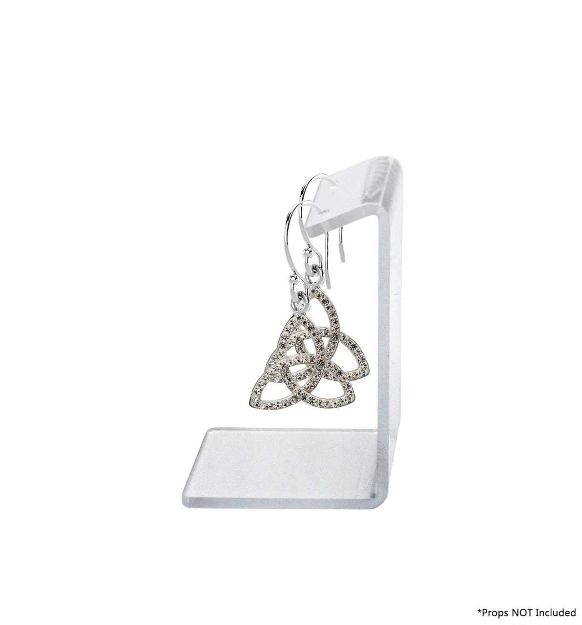 Three Inch High Medium Earring Display Stand Jewelry Holder Acrylic