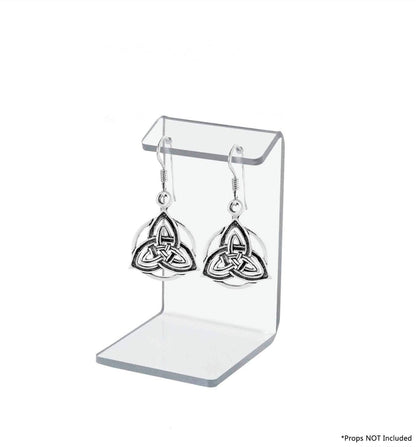 Three Inch High Medium Earring Display Stand Jewelry Holder Acrylic