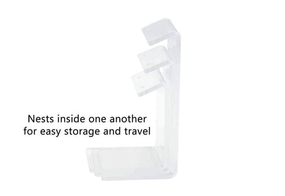 Set of Three Earring Display Platform Stands Small Medium Large