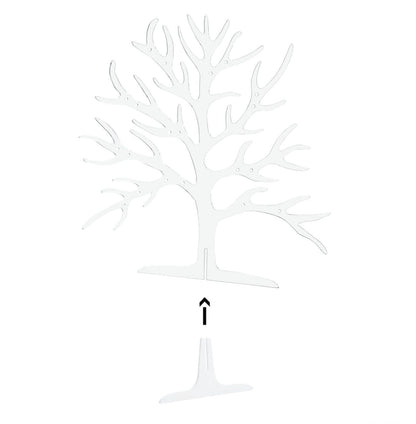 Eleven Inch High Tree Shaped Earring Jewelry Counter Display Stand Ten Pairs Assembly Directions