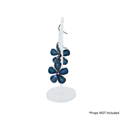 3"H Y Shape Earring Stand Counter Display Holder Clear Acrylic