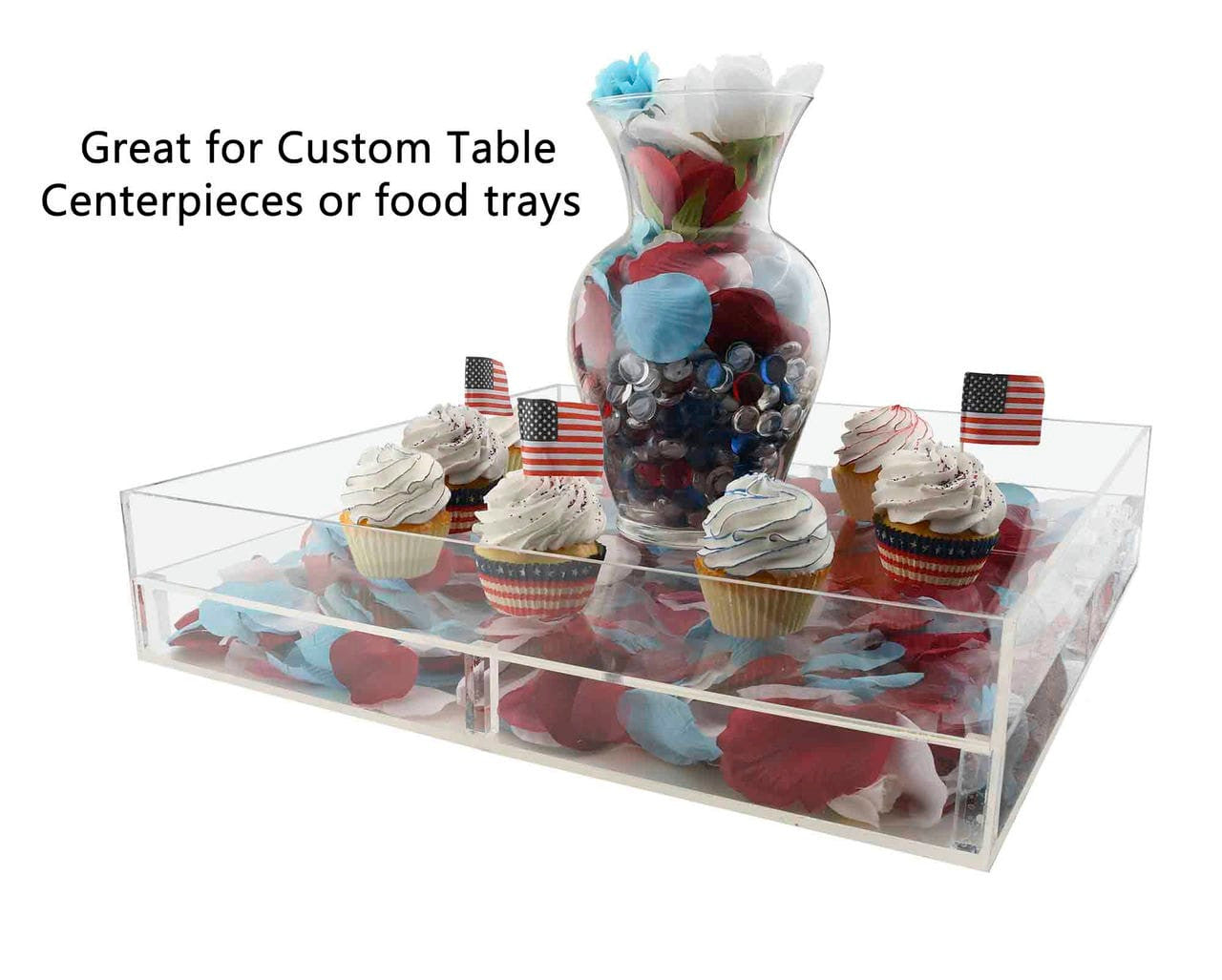 Great for custom table centerpieces or food trays