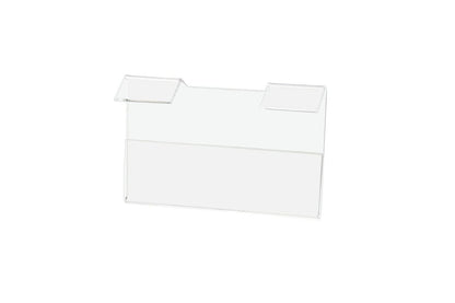 Grid Slatwall Business Card Holder 3.5"W Small Sign Display