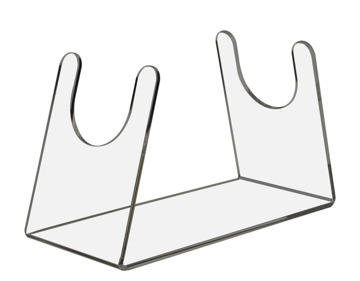 Clear acrylic horn stand Eleven inches wide