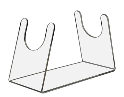 Clear acrylic horn stand Eleven inches wide