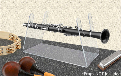 Elegantly holds items such as music instruments and decorations