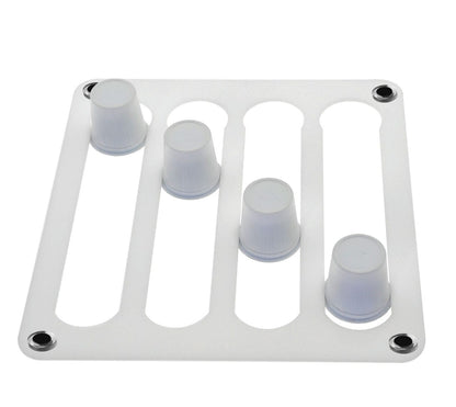 clear coffee pod holder with k cups