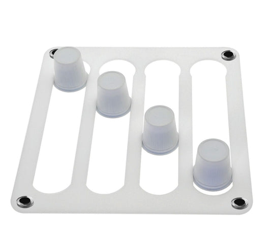 Coffee Pod 16 Slot K Cup Holder Under Magnetic Cabinet Mount