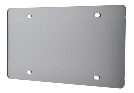 Blank License Plate Cover Laser Cut Acrylic with 4 Holes