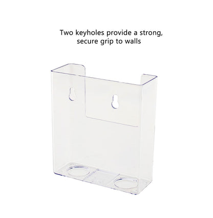 4"W Trifold Brochure Holder Countertop or Wall Mount Display