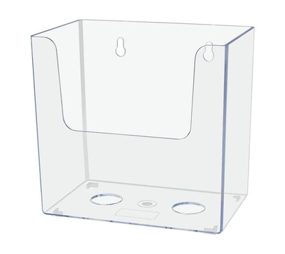 Five and a Half Inches Wide Wall Mount or Countertop Brochure Holder