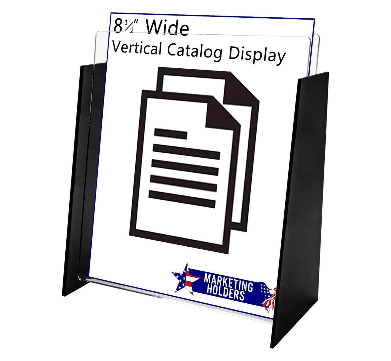 Eight and A Half Inch Wide Letter Size Flyer Stand