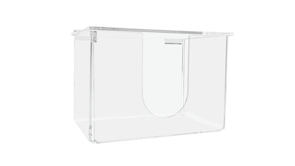 Face Mask or Glove Dispenser with Hinged Lid Countertop Stand