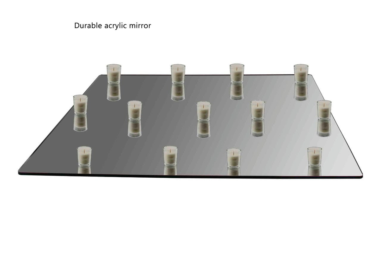 24" x 24" Acrylic Mirror Sheet for Replacement Glass Mirrors