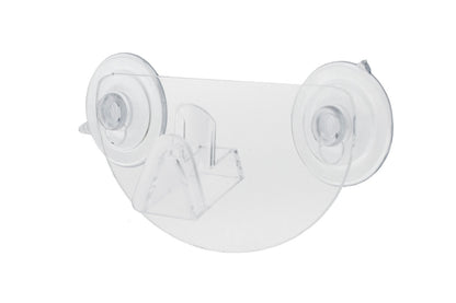 Tile Mount Eyewear Holder with Suction Cups for Bathrooms and Showers