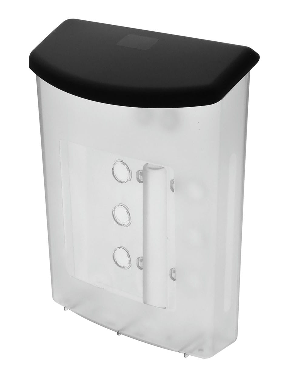 8.5"W x 11"H Outdoor Flyer Holder Wall Brochure Box with Black Lid