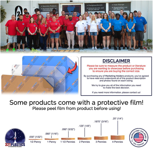 15.75"W x 16"H Splash Guard with Feet Acrylic Sink Barrier