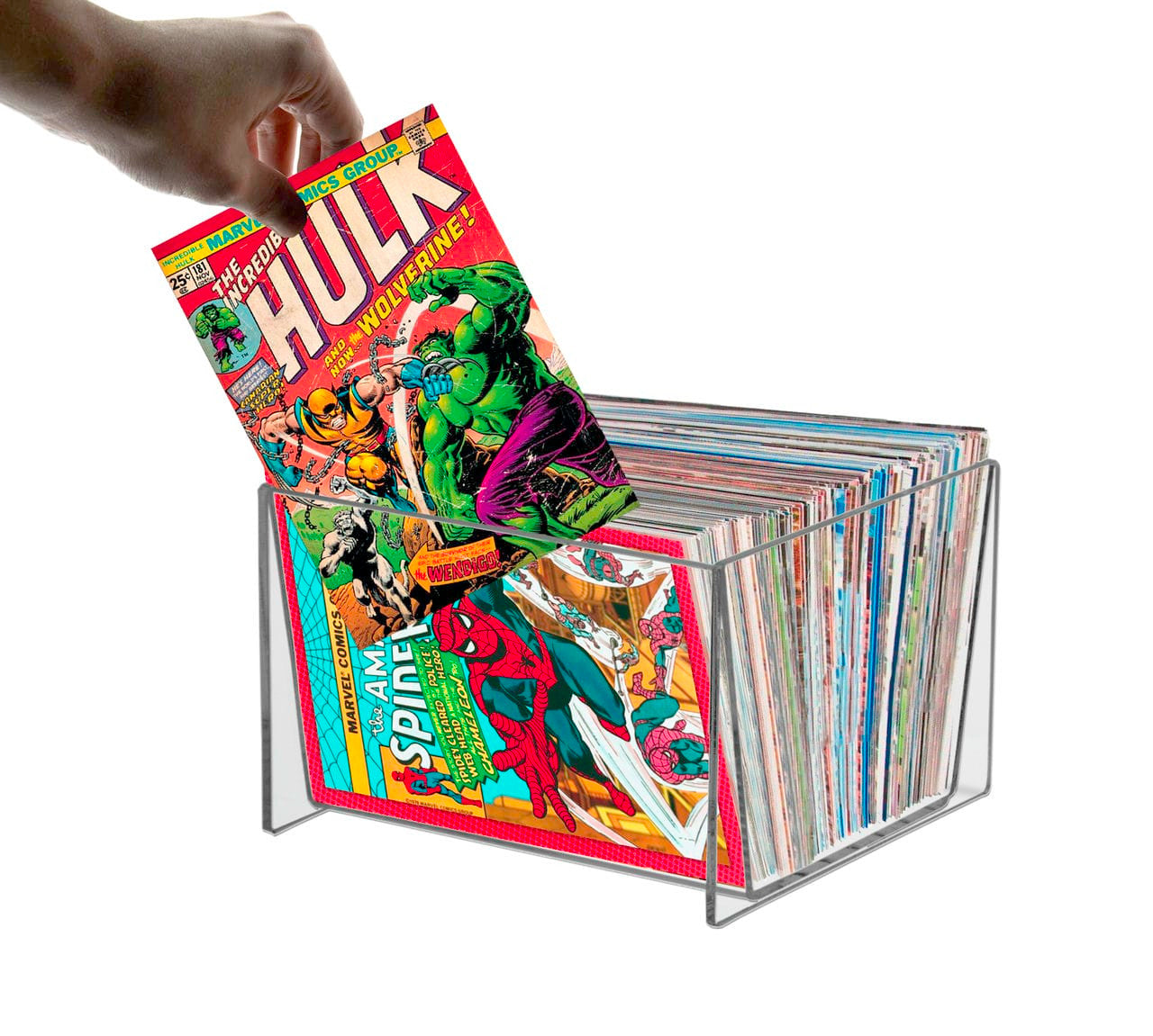 Acrylic Photo Bin for 8" x 10" Artwork and Photographs