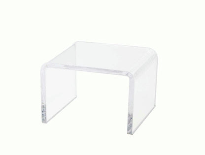Clear Acrylic Display Riser 3" Showcase Retail Stand