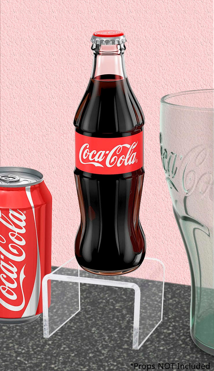 Clear Acrylic Display Riser 3" Showcase Retail Stand