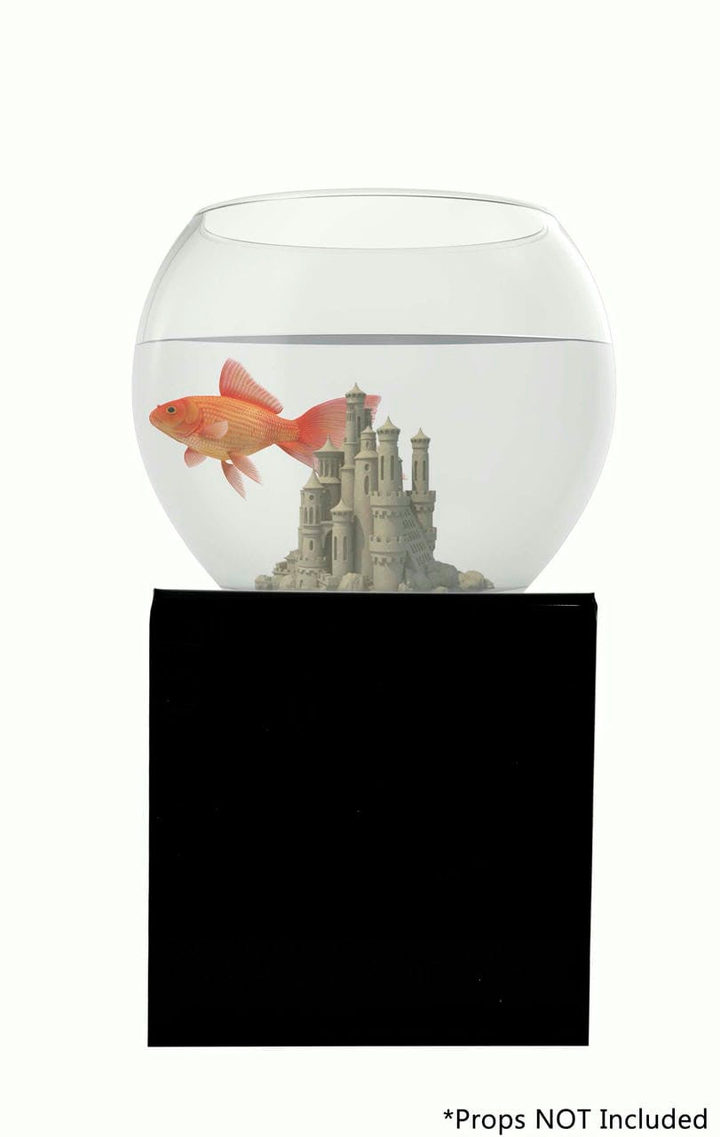 Save space on desk or tabletops in black