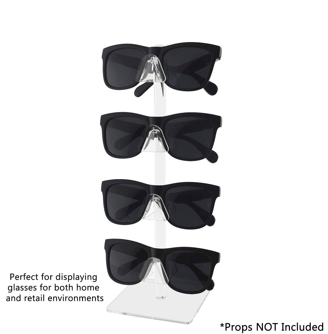 Four Tier Sunglasses Eyeglasses Square Display sunglasses home or retail