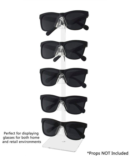 Five Tier Sunglasses Eyeglasses square stand