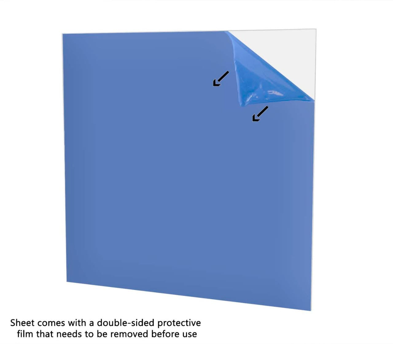 Acrylic Tiles Clear DIY Craft Projects Painting Sheet .080 Thick