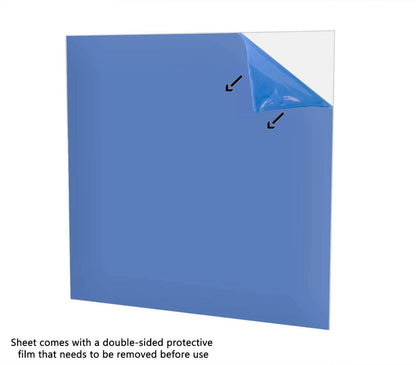 Clear Acrylic Tiles 0.118" DIY Craft Projects