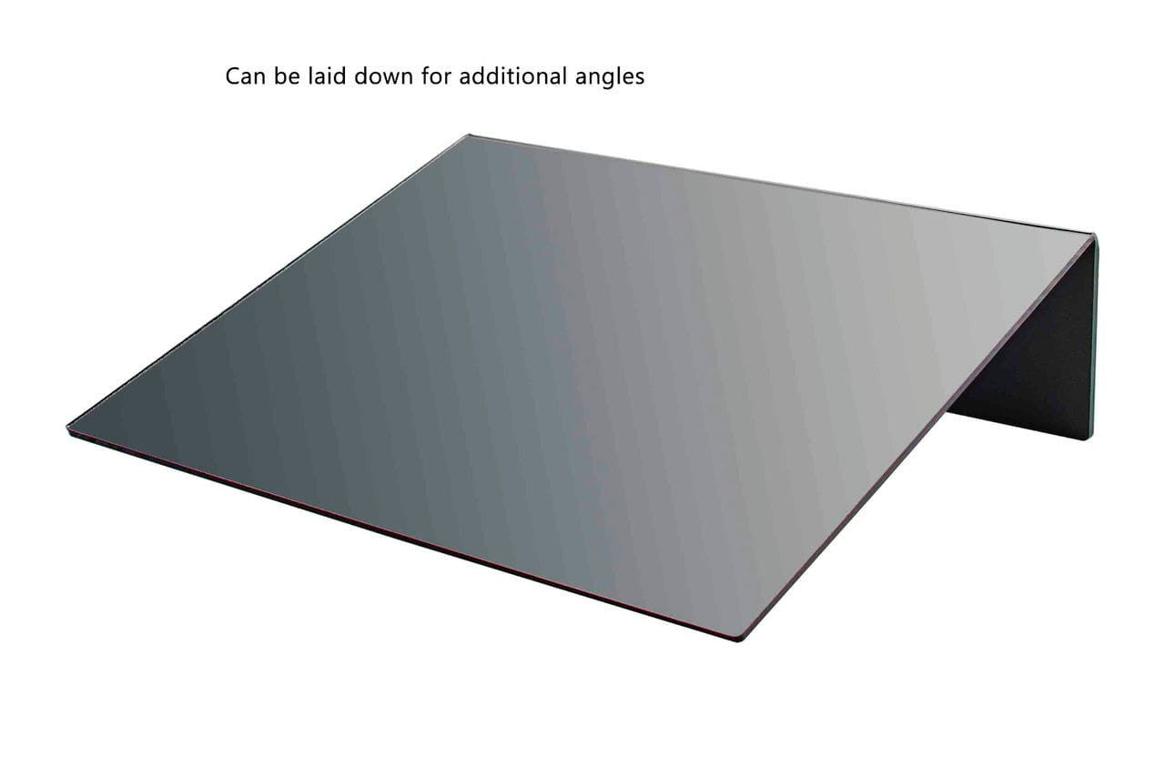 10" x 8" Acrylic Mirror Slant Back Freestanding Countertop Display