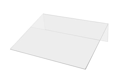 10"W x 8"H Sign Holder Ad Display Holder Stand Slant Back