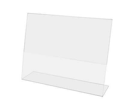 11"W x 8.5"H Sign Holder Ad Frame Display Stand Slant Back