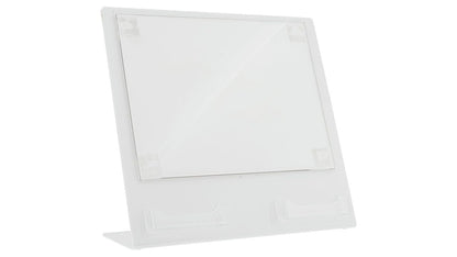 11" x 8.5" Landscape Sign Holder with 2 Business Card Slots