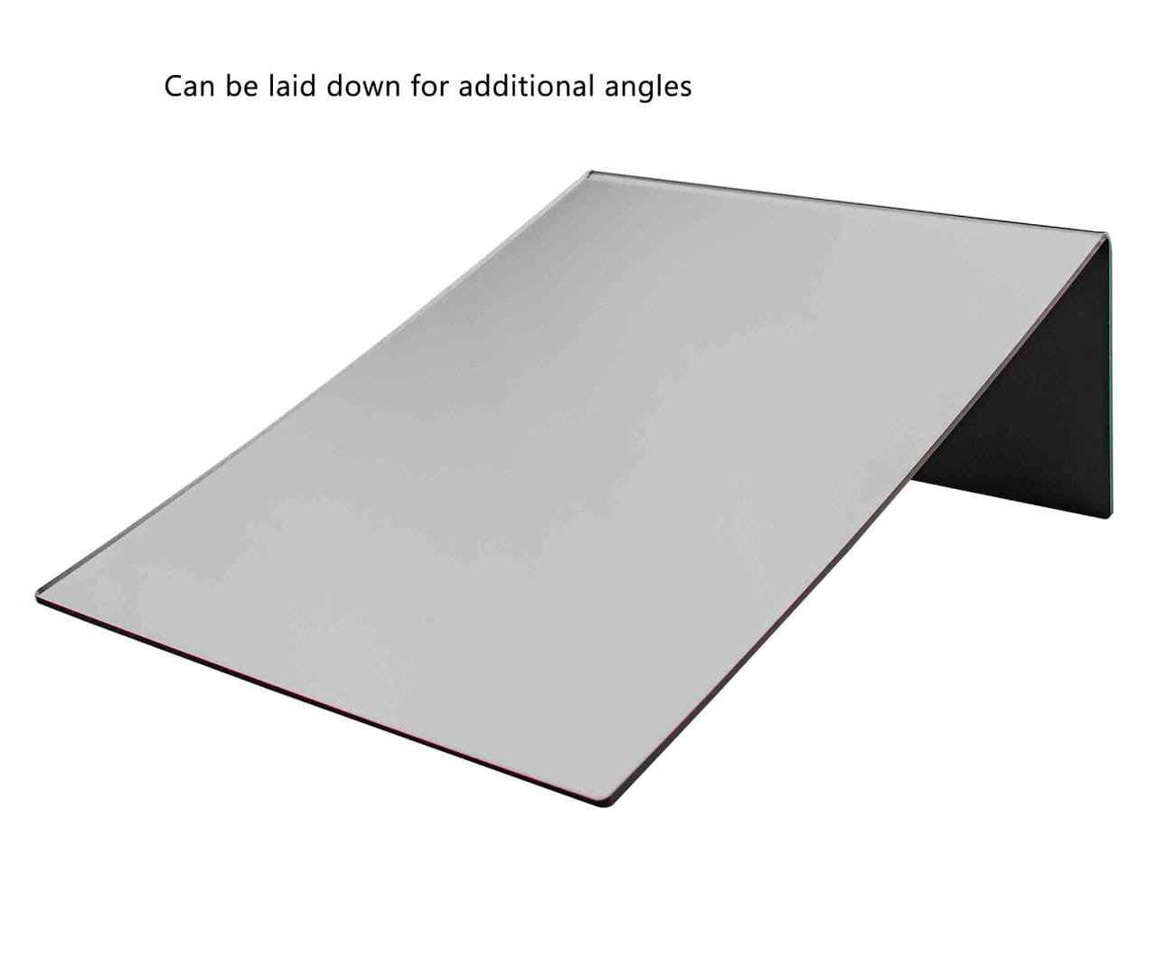 12" x 18" Acrylic Mirror Slant Back Freestanding Countertop Display