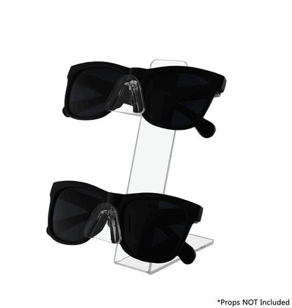 Counter Eye Glasses Rack Slant Back With Glasses