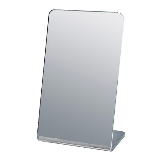 3" x 5" Acrylic Mirror Slant Back Freestanding Countertop Display