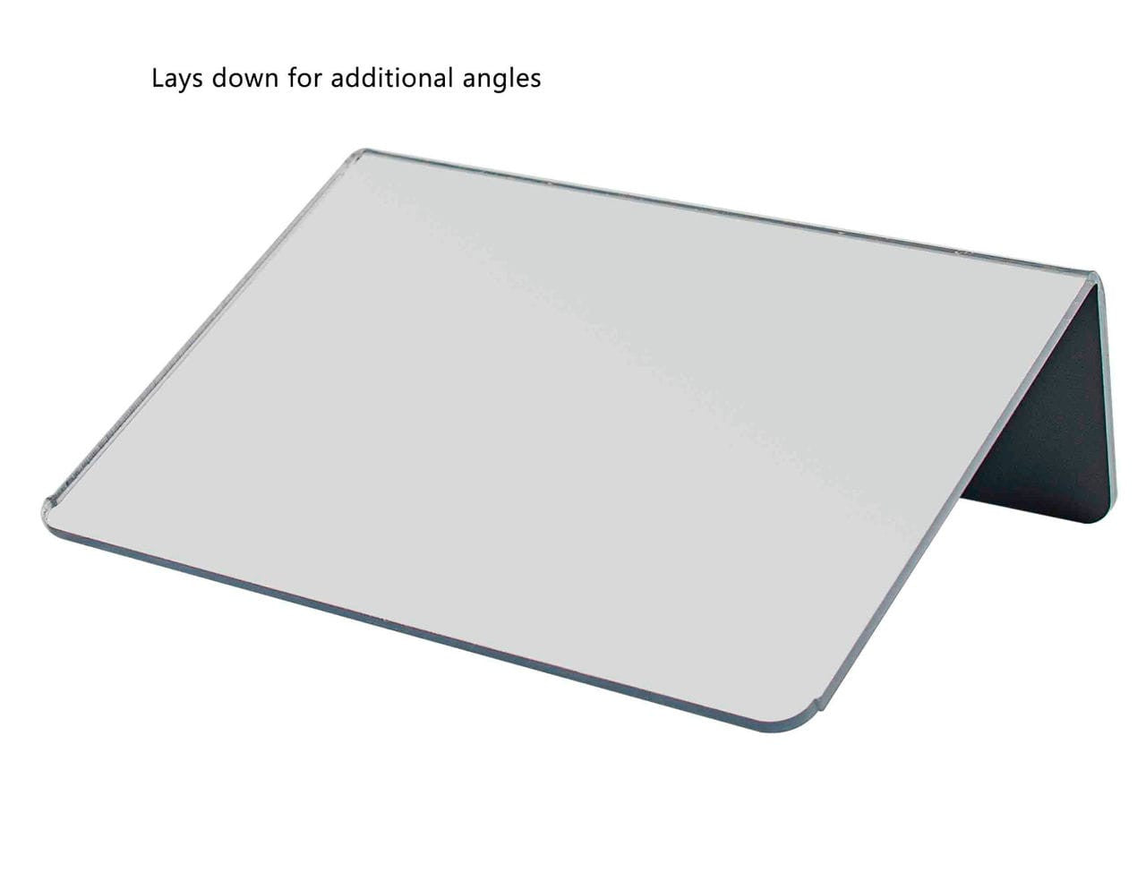 6" x 4" Acrylic Mirror Slant Back Freestanding Countertop Display