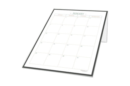 6"W x 9"H Sign Holder Menu Display Side Load Slant Back Holder