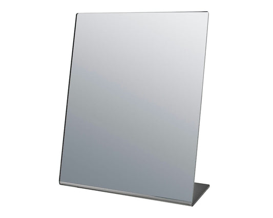 Eight by ten slanted Acrylic Vanity Mirror Countertop Lightweight Make Up Mirror