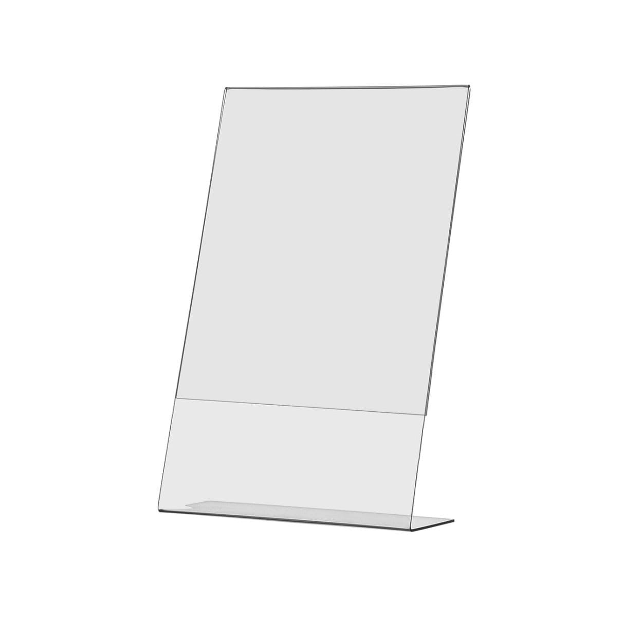 8.5"W x 14"H Sign Holder Ad Frame Display Holder Stand Slant Back